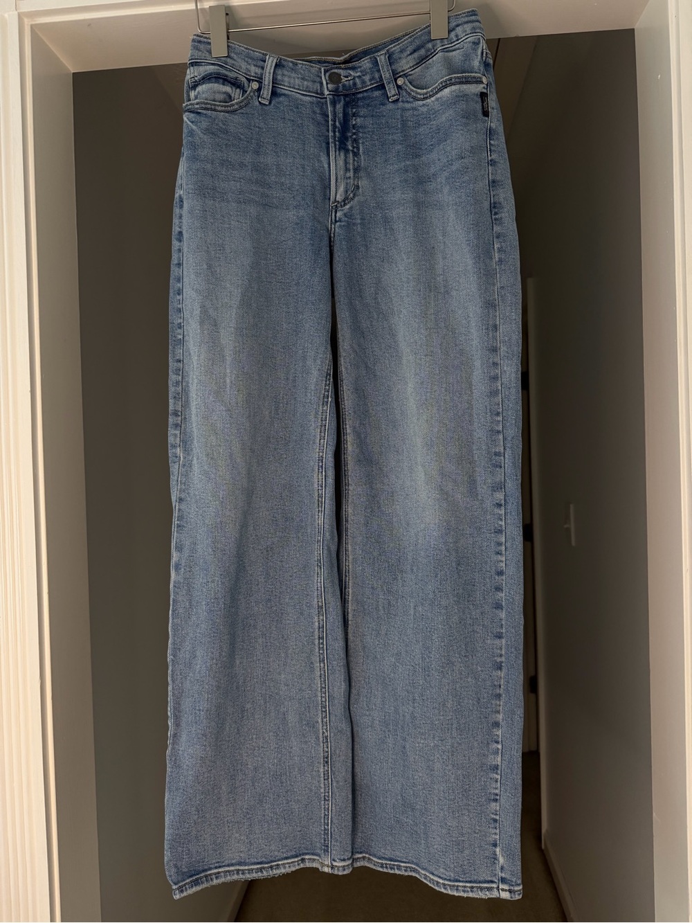 Silver Jeans Light Blue Wide-Leg Denim